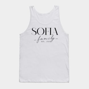 Sofia Family EST. 2020, Surname, Sofia Tank Top